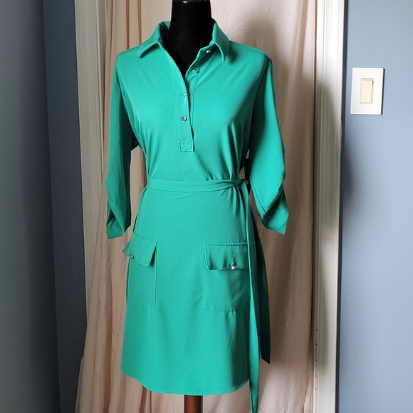 New York & Company Dresses & Skirts - Emerald Shirtdress - NWT